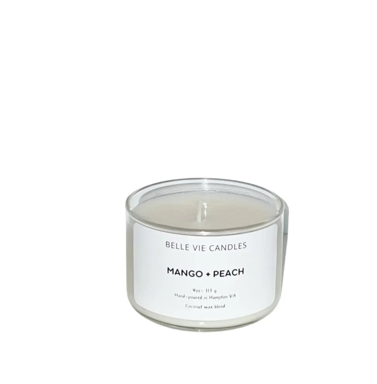 Peach Mango Candle Belle Vie Candles