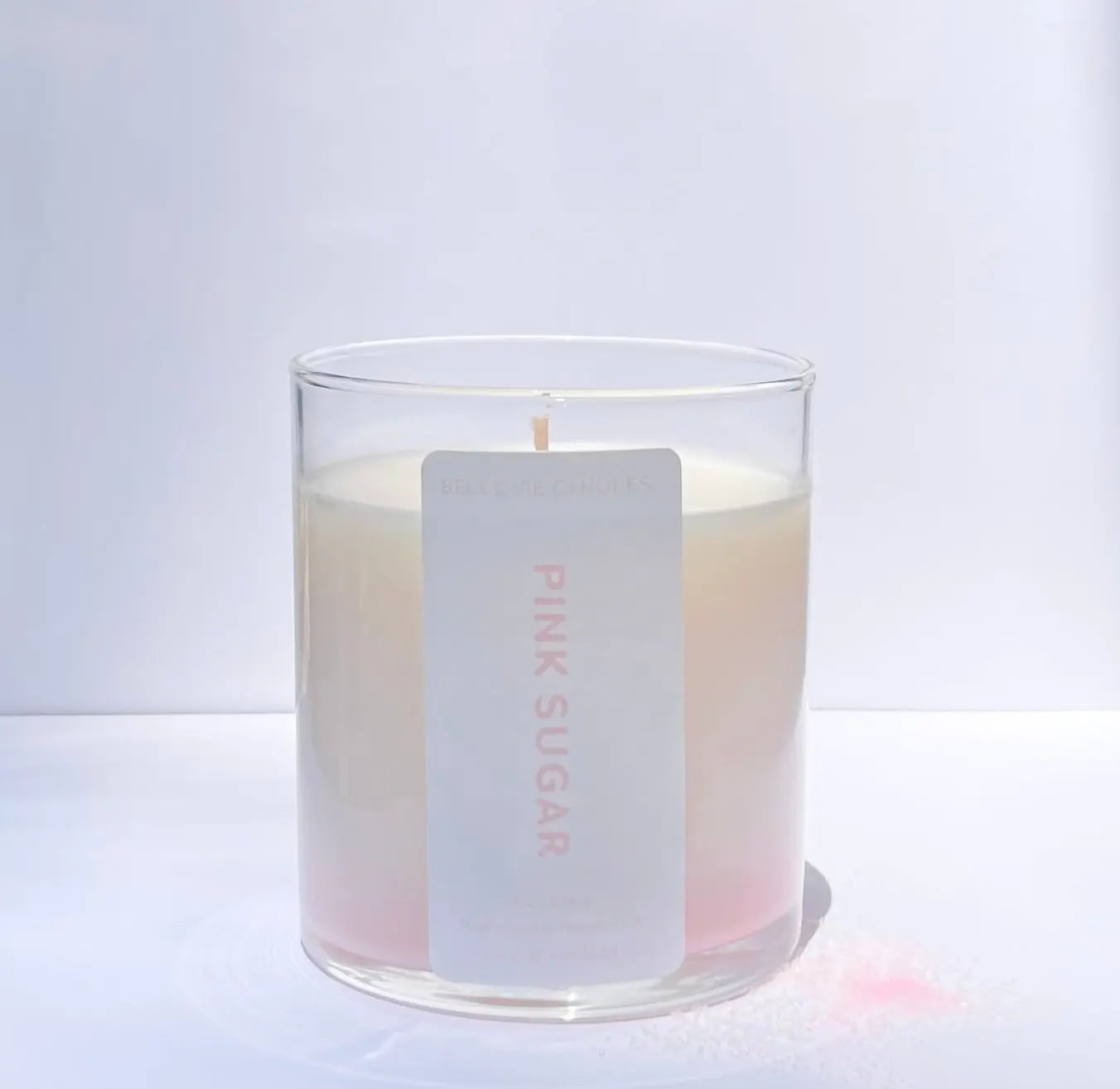 Pink Sugar Candle Belle Vie Candles